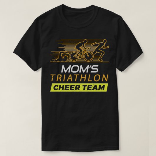 モムズトライアスロンのサポーターズ応援2 Tシャツ (デザイン正面)