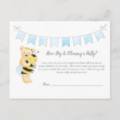 モムズベリーサイズゲームボーイテディベアとビー エンクロージャーカード (正面)