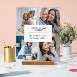 モムズホールディングベビーマザーズデイ引用文 アクリルサイン