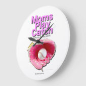 モムズ遊スキャッチ ラージ壁時計 (傾斜)