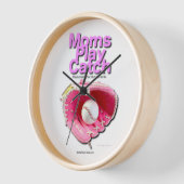 モムズ遊スキャッチ 壁時計 (傾斜)