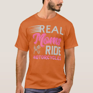 モム実在ス乗りバイク、バイクもしくは自転車に乗る人ママのためのギフト126 Tシャツ