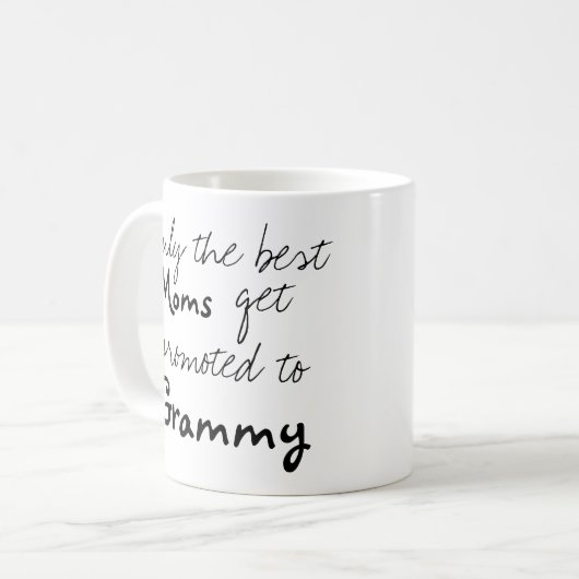 モム最高のスがグラミーコーヒーカップマグカップに昇格 コーヒーマグカップ (正面左)