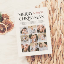 モメリーーム |モダンクリスマス9フォトコラージュ