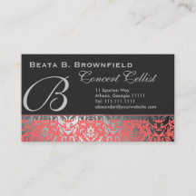 モモおよび銀のエレガントなダマスク織パターン