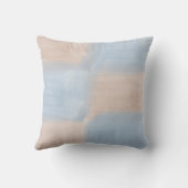 モモおよび青い水彩画 クッション (裏面)