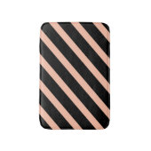 モモおよび黒 バスマット (正面縦)