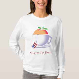 モモとのアトランタのお茶会のロゴ Tシャツ