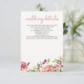 モモとコーラルフラワーズ結婚フローラカード エンクロージャーカード (スタンド正面)