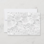 モモとコーラルフラワーズ結婚フローラ 出欠カード (裏面)