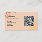 モモのアーストーン 名刺 (裏面)