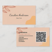 モモのアーストーン 名刺 (正面/裏面)