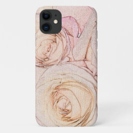 モモのバラ iPhone 11 ケース