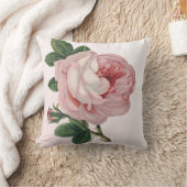 モモのピンクのキャベツばら色の枕 クッション (ブランケット)