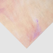 モモのピンクの大理石の水彩画パターン 薄葉紙 (詳細)