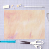 モモのピンクの大理石の水彩画パターン 薄葉紙 (クラフト)