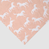 モモの包装紙の小さい白馬 薄葉紙 (詳細)