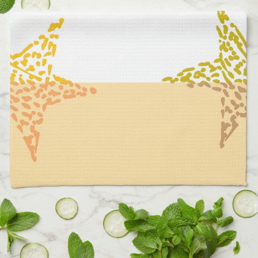 モモの星条旗 キッチンタオル (折り畳み)