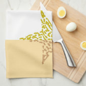 モモの星条旗 キッチンタオル (四つ折り)