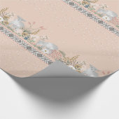 モモの森林子ヒツジの包装紙 ラッピングペーパー (角)