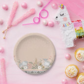 モモの森林子ヒツジの紙皿 ペーパープレート (パーティー)