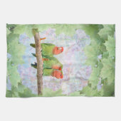 モモの歓喜の台所タオル キッチンタオル (横)