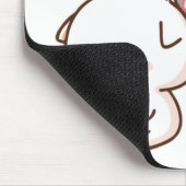 モモの毛のマウスのパッドを作るごま マウスパッド (コーナー)