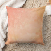 モモの水彩画の装飾用クッション クッション (ブランケット)