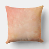 モモの水彩画の装飾用クッション クッション (裏面)