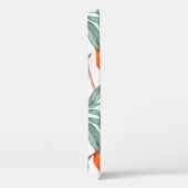 モモの生えたシームレスな水彩模様 Case-Mate iPhoneケース (裏面 / 右)