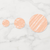 モモの綿毛 カラー 水彩 抽象 パターン コンフェッティ (裏面)