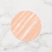 モモの綿毛 カラー 水彩 抽象 パターン コンフェッティ (スモール正面)