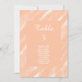 モモの綿毛 カラー 水彩 抽象 パターン 招待状