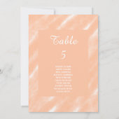 モモの綿毛 カラー 水彩 抽象 パターン 招待状 (裏面)