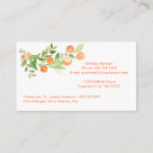 モモの緑の草木のお母さんのテレホンカードの列 名刺 (裏面)