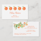 モモの緑の草木のお母さんのテレホンカードの列 名刺 (正面/裏面)