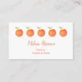 モモの緑の草木のお母さんのテレホンカードの列 名刺 (正面)