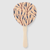 モモの背中に猫のしっぽの畑 ハンドファン (正面)