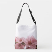 モモの花 クロスボディバッグ (裏面)