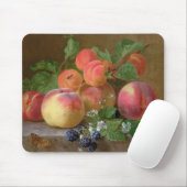 モモの静物画 マウスパッド (マウス)