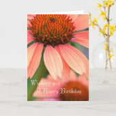 モモのEchinaceaによってはカードが開花します カード (黄色い花)