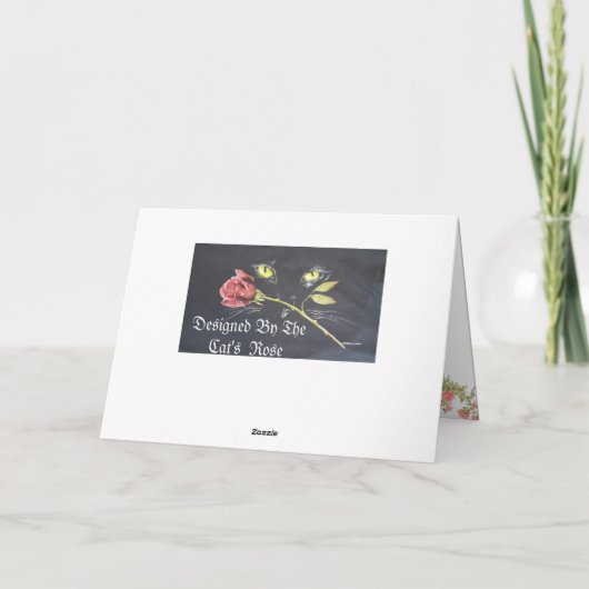 モモのFaiŕyの挨拶状 カード (裏面)