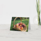 モモのnotecard カード (正面)