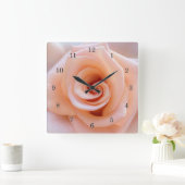 モモは上がりました スクエア壁時計 (ホーム)