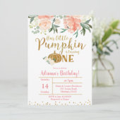 モモは私達の小さいカボチャ1匹の招待状を回しています 招待状 (スタンド正面)