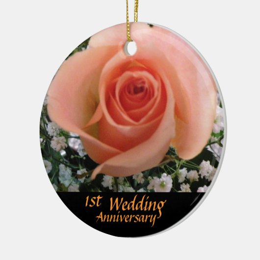 モモばら色記念日の記念品 セラミックオーナメント (左)