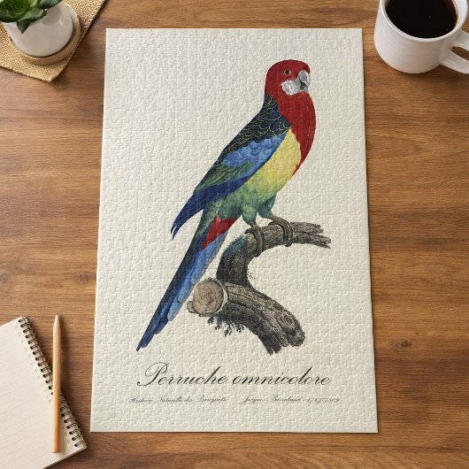 モモイロインコまたはセネガルパラキート ジグソーパズル