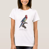 モモイロインコまたはセネガルパラキート Tシャツ (正面)