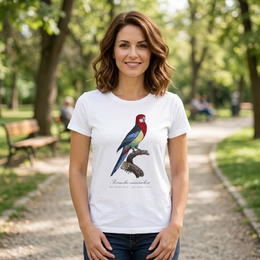 モモイロインコまたはセネガルパラキート Tシャツ
