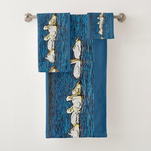 モモイロペリカンの鳥の野性生物の動物のBathタオルセット バスタオルセット (インサイチュ)